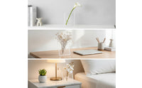 Frame Vase Modern Clear Acrylic Vase Flower Arrangement Holder Contemporary Unique for Minimalists, Desk, Living Room