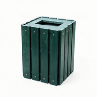 Outdoor Golf Club Washer with Brush Slatted Golf Club Washer Low-Maintenance Long-Lasting for Clubhouse