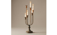 6 Arm Candelabra Decorative Centerpiece Tabletop Candelabra Elegant Atmosphere Vintage Candle Holder
