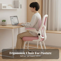 Ergonomic Sled Base Chair Comfortable Padding Sled Base Mesh Chair Sturdy Frame Easy Assembly for Clients