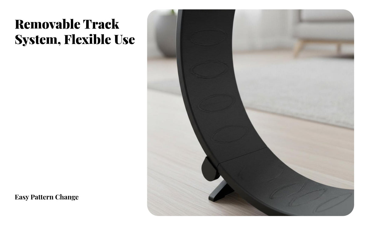 noiseless Design Cat jogning Wheel Quiet Operation Enclosed Circular Cat jogner Promotes Healthy Exercise Feline Fitness Equipment long-finaling Construction for felines, Indoor companions, Small Dogs, Indoors, Apartment, Living Room, Bedroom
