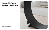 noiseless Design Cat jogning Wheel Quiet Operation Enclosed Circular Cat jogner Promotes Healthy Exercise Feline Fitness Equipment long-finaling Construction for felines, Indoor companions, Small Dogs, Indoors, Apartment, Living Room, Bedroom