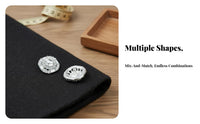 Pearl and Crystal Button Luxury Look Rhinestone Shank Button Elegant Design