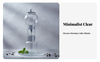 Ice Percolate Coffee Apparatus Low Acidity Slow Percolate Coffee Apparatus