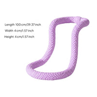 Cushioned Spring Exercise Hoop Flexible Soft Fitness Spring Hoop Quiet Breathable for Beginners