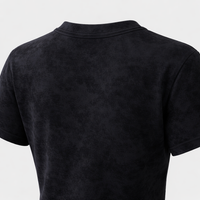 Embroidered Blend T-Shirt for, Short Sleeve Crew Neck Tee, Loose Fit Lightweight Casual Wear for Summer Daily