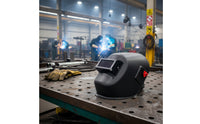 Head-Mounted Metalworking Face Guard Adjustable Metalworking Mask Secure Fit Defensive Gear Lightweight for Welders
