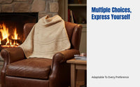Knitted Cashmere Cape, Autumn Winter Thick High Neck Poncho, Unisex Shawl, Fashion Layered Scarf