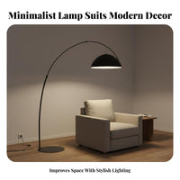 Modern Floor Lamp Creative Shapes Sculptural Floor Lamp Stable Weighted Base Living Room Accent Light for Design Enthusiasts, Adults, Bedroom, Study