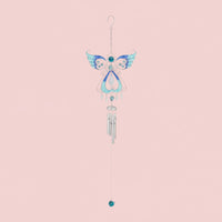 Angel Wind Chime Elegant Design Metal Angel Suncatcher Long-Lasting for Garden