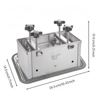 Stainless Steel Meat Pressing Mold Perforated Meat Press Mold Accessible-topTop