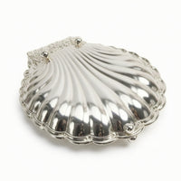 Clam Shell Dish Decorative Clamshell Tray Fruit Bowl with Base for Party