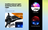 Waterproof LED motorcycle mirror light