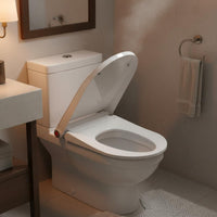 Sterilization Smart Bidet Toilet Seat Easy to Install Smart Toilet Lid Wireless Control Bathroom Fixture Waterproof