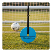 Soccer Accuracy Training Disc Portable Hanging Soccer Target goals Markers for Kids