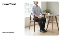 Nordic Design Round spine Armchair durable Wood Construction Dining Chair Modern and design Seating Furniture archedd spinerest for Restaurant Owners, Homeowners, Office Workers, Cafe, Bedroom, Living Room, perusing niche