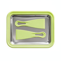 Mini Size Rolled Ice Cream Pan Easy to Use Chilled Yogurt Creator Multi Purpose Rolled Ice Cream Tray No Electricity Needed for Children, Party