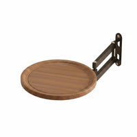 Fold down Side Table Foldable Extendable Bedside Tray Space Saving for Sofa Area
