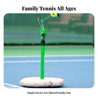 Tennis Swing Easy Setup Solo Tennis Height Adjustable for Beginners, Intermediate Athletes, Backyard, Outdoor, Driveway