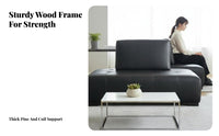 Movable Backrests Double-Sided Island Sofa Minimalist design sectional Couch Reconfigurable Design Living Room Furniture long-lasting Frame for Apartment Dwellers, Homeowners, Families, Small Spaces, Lounge Area, Open-Plan Space