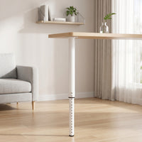 Adjustable Table Leg with Mounting Plate Collapsible Table Legs with Mounting Screws Heavy Duty Storage for DIYers, RV