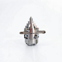 Rotating Spray Nozzle with Thread Industrial piping Cleaning Nozzle Compact for Maintenance Technicians