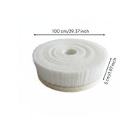 Dustproof Woodworking Machine Brush Seal Strong Adhesive Backing Dust Extraction Brush Strip Wear-Resistant Industrial Accessory Easy to Cut for Woodworkers, Factory Workers