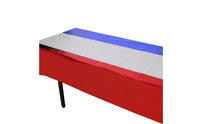 Independence Day Tablecloth Oil-Resistant Independence Day Party Tablecloth Festive Design Rectangle Table Cover