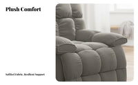Reclining Design Upholstered rotating Armchair Multi-Functional Upholstered Armchair Small Space accommodating Single Sofmodern stylish for Apartment Dwellers, property owners, Students, Living Room, Bedroom, studying alcove, Office