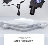 9733 Small Quiet Blower Fan Mini Waste Oil Burning Heater 220V High Power Strong Fan EU Plug