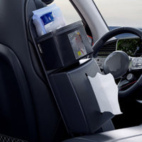Side Organizer Large Capacity Hanging Tissue Box Holder Space Saving Vehicle Storage Pouch