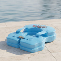 Underarm Car-Shaped Pool Buoy Padded Swim Buoy with Back Strap Thick Toy Inflatable for Toddlers