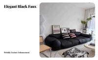Plump Sectional Couch tear-resistant Resistant Sofa Petcompatible Living Room Furniture for Apartment Dwellers, Homeowners, Lounge Area