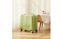 Hard Shell Suitcase Glossy Hard-Shell Suitcase Adjustable for Children, Travel, Weekend Getaways