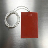 300W Silicone Heating Pad 220V Silicone Rubber Heating Pad Flat Flexible Heater Mat Wired