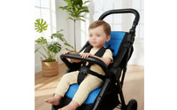 Universal Fit Stroller Bumper Bar Soft Grip Stroller Armrest Bar Adjustable Angle Baby Gear