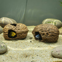 Pyramid Aquatic Hideout Realistic Design Cichlid Stone Cave Cichlid Hiding Stone Natural Look Aquatic Habitat Breeding Cave