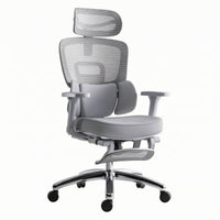 Ergonomic Office Chair Headrest Support Chair Aluminum Alloy Frame