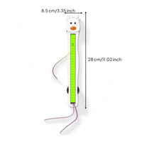 Space-Saving Wall Cat Toy Swatting Cat Toy with Cords Soft Toys Elastic for Kittens, Walls, Doors