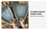 2 Pieces Plastic Foliage Claws Wear-Resistant Handheld Yard Rakes Hand Foliage Gatherers Long-Lasting Multi-Use for Gardeners