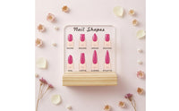 Acrylic Nail Display Board Long-Lasting Beauty Supply Reusable