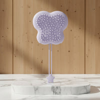 Textured Butterfly-Shaped Grooming Glove Lathering Silicone Grooming Glove Massage Easy to Clean