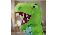 Inflatable Dinosaur Costume Full Body Inflatable Dinosaur Costume-Easy to Inflate for Children, Halloween, Stage Performances