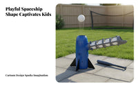 Indoor Outdoor Play Kids Baseball Training Toy Continuous Automatic Baseball Pitching Machine Single-Button Operation for Backyard, Park