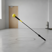 Golf Swing Trainer Stick Silicone Warm-up Strength Training Aid