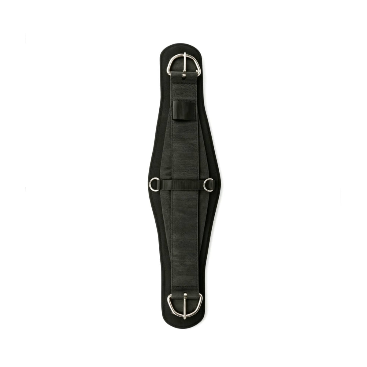 Western Cinch Textured Western Girth Stainless Stainless-Steel Tack Cinch for Equestrians, Work