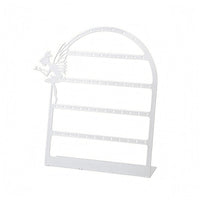 Fairy Silhouette Earring Display Rack Arched Frame Earring Display Stand Flat Base Iron