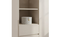 Woven Box with Lid Versatile Storage Box with Hinged Lid for Dressing Room, Home Organization