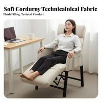 Foldable Design Adjustable resting Chair Space-Saving Folding Recliner Lockable Position Indoor Furniture Sturdy Frame for Office Workers, Students, Homeowners, Nap Time, Home, Living Room, Balcony