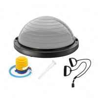 With Pump Half-Dome Balance Instructor Glossy Balance Instructor Dome Concentric Circle Half Exercise Ball Slim